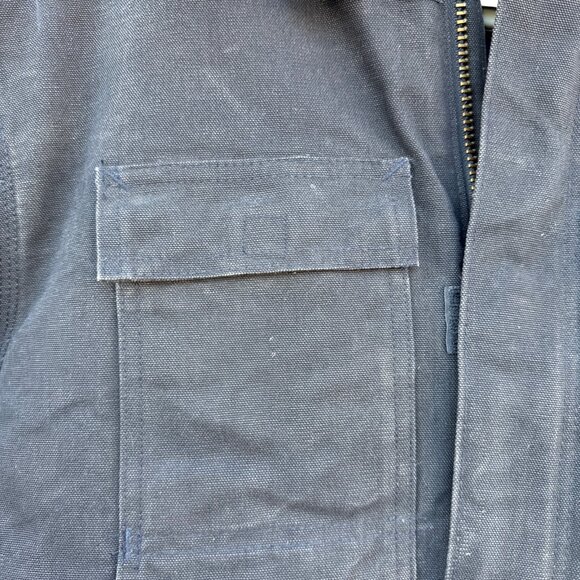 Vintage Mens Carhartt C03 BLK Arctic Quilt Lined Canvas Chore Jacket Sz XXL 48 - Picture 5 of 9